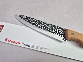 Cuchillo cocina mango madera